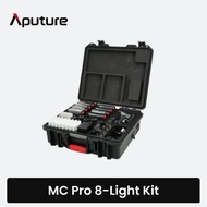 Aputure MC Pro RGBWW LED Light Panel for Content Creators Videographers (Production 8-Light Kit)