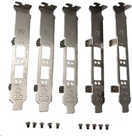 spartshome 5pcs Generic Full Height Brackets with Screws Replacement for Broadcom 57810s DELL 0N20KJ