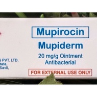 Mupirocin/Mupiderm/ Pirocin skin ointment/antibacterial5grams