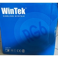 WinTek cabling system P/N:WT-6300x3 RG6 Coaxial Cable
