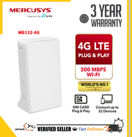 MERCUSYS MB110-4G MB112-4G SIM CARD ROUTER 300 Mbps WIRELESS N 4G LTE ROUTER UNLIMITED MODIFIED