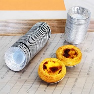 Egg Tart Tinfoil Tray Bowl Cake Bowl Oven Household Baking Tool Cake Mold Disposable Egg Tart Skin T