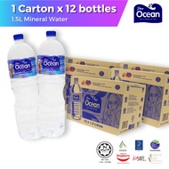 Pere Ocean Mineral Drinking Water 1.5L 1500ml (12 Bottles per Box) Halal Beverages Singapore Free Delivery