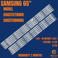 UA65TU7000K / UA65TU8000K SAMSUNG 65" LED TV BACKLIGHT ( LAMPU TV) SAMSUNG 65 INCH LED TV