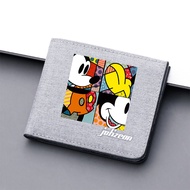 Disney Mickey Mouse Wallet Youth Bus Card Bank Card Coin Wallet Cartoon Children's Birthday Christmas Gift