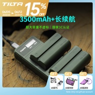 TILTA NP-F550 3500mAh Camera Battery Charger for Sony F770 F970 DSLR Fast Charging Case Portable NPF