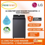 LG 15KG TOP LOAD WASHER TX2315DT5G - 2 YEAR WARRANTY