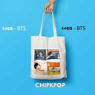 Totebag SUGA I TOTEBAG BTS I TOTEBAG I TOTEBAG Plain I PHOTOCARD BTS