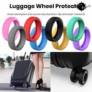 [SNNY] 8Pcs Silicone Wheel Protectors Flexible Wear Resistant Scratch-proof Noise Reducing Suitcase Wheel Covers Castor Sleeves