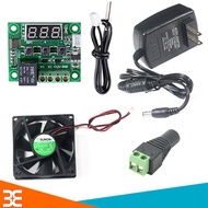 Temperature Control Combo W1209+12v-2A Power Supply+12v-8x8x2.5Cm Fan+Female Power Jack