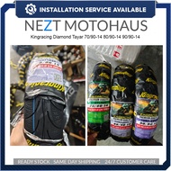 Kingracing diamond tayar 70/90-14 80/90-14 90/90-14