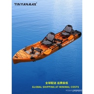 KAYAK KAYAK KAYAK KAYAK Penyambung Kanu Bergolek Plastik Hanyut Bot Bot Keras Lebih Penyambung 2 Ora