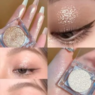 2-color white and brown monochrome eyeshadow palette loose powder palette lasting brightening waterp