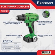 RYU Mesin Bor Tangan Cordless RCD 12V / Mesin Bor Baterai Portable - RCI 20 V