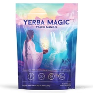 Yerba Magic | Yerba Mate Instant Tea Powder | Strawberry Matcha & Peach Mango Flavors | 30 Servings 