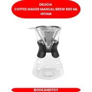 Delicia Coffee Maker Manual Brew 880 BlackML
