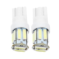 T10 W5W 194 7020 10SMD LED Bulbs Replacement for Width Indicator Light Instrument Lamp License Plate