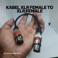 XLR Female to XLR Female Cable XLR female connection cable