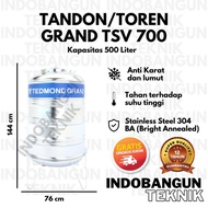 Tandon Toren Tangki Air Stainless TSV 700 (550 Liter 500 Liter)