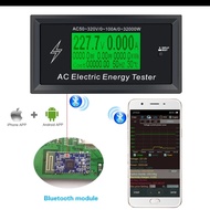 Voltmeter ampere Watt meter 100A BLUETOOTH / energy meter 100A AC AT-3010