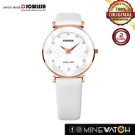 Jowissa 36mm White Dial White Leather J5.545L