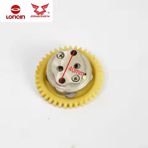 Engine oil pump gear for ZONGSHEN LONCIN plastic 39 37 gear 250cc cb250 cg250 engine part pump impel