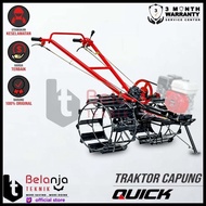 Quick Traktor Bajak Sawah Capung Metal Tanpa Mesin Penggerak Telaris