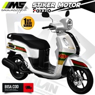 Decal Sticker Striping Variation Yamaha Fazzio 125 - Yamaha Fazzio Hybrid |Fazzio Decal - Fazzio Tri