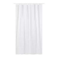 HOMEPRO MOYA Polyester Shower Curtain Waterproof Bathroom ST20 180x180 cm White Plain Langsir Putih 