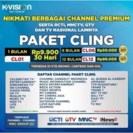 K Vision Paket Cling 6 & 12 bln