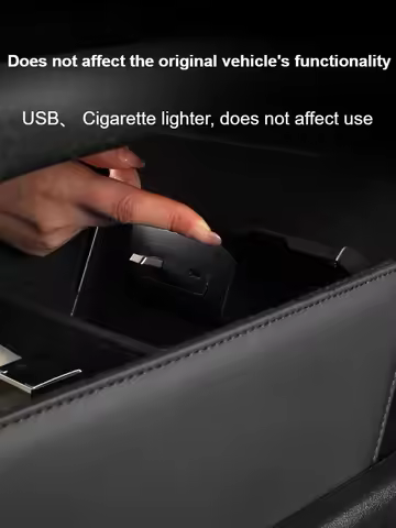 For Xpeng G6 Car Lower Central Console Storage Box Car Interior Accessories Modification