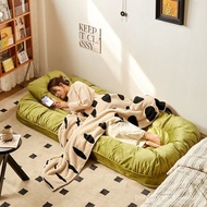 Human Kennel Lazy Sofa Sleeping and Lying Tatami Balcony Bedroom Foldable Dual-Purpose Sofa Bed Single Sofa I4UF