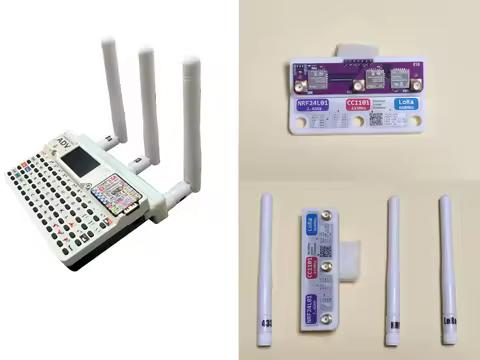 3-In-1 module Version 2.0 LoRa (850-931MHz), CC1101, NRF24L01, only compatible with M5Stack CARDPUTE