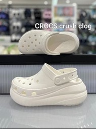 現貨‼️M10 M11 CROCS classic crush clog    CROCS   厚底鞋  增高鞋  crocs 泡芙鞋  韓國直送‼️正品‼️