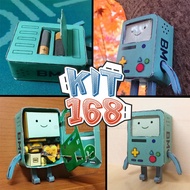 Anime Cartoon Micro BMO Paper Model - Adventure Time