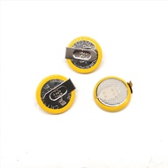 3PCS CR1225 Soldering Pin Battery Horizontal Soldering Pin 3V Battery 1225 Pin Button Battery 12MM P