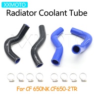 For CFMOTO CF650NK CF 650NK CF650-2TR CF650 2TR Motorcycle Radiator Hoses Water Coolant Tube Silicon