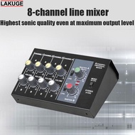 Professional Console Karaoke Mixer 8 Channel Input Mic Ammoon AM-228 - Mixer Audio