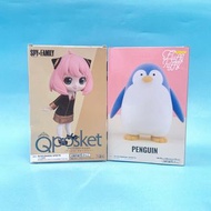 Banpresto Qposket Fluffy Puffy SPY x Family 系列 擺設 模型（Anya Penguin）