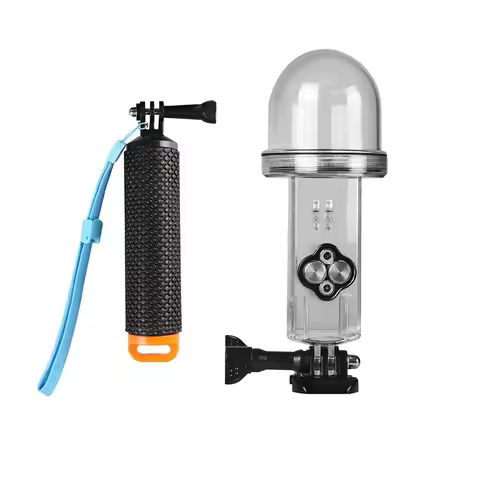 2in1 Underwater Buoyancy Selfie Stick Waterproof Case for DJI Osmo Pocket 1 / Pocket 3 Camera Gimbal