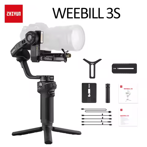 ZHIYUN Weebill 3S 3-Axis Gimbal Stabilizer Handheld PD Fast Charging Stabilizer Handle Mode 2.5 Gimb