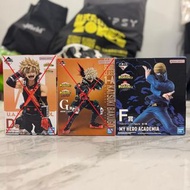 【全新未開封】我的英雄學院 MY HERO ACADEMIA 一番賞 Figure D賞 兩人的憧憬系列 / G賞 The Top 5 爆豪勝己 / F賞 意志系列 潮爆牛王