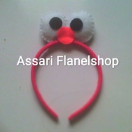 Elmo cookie monster headband