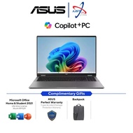 ASUS VIVOBOOK16 / 14  FLIP OLED TP3607S-ARJ128WS / TP3407S-AQL028WS LAPTOP( CU7 258V / 32GB DDR5X / 