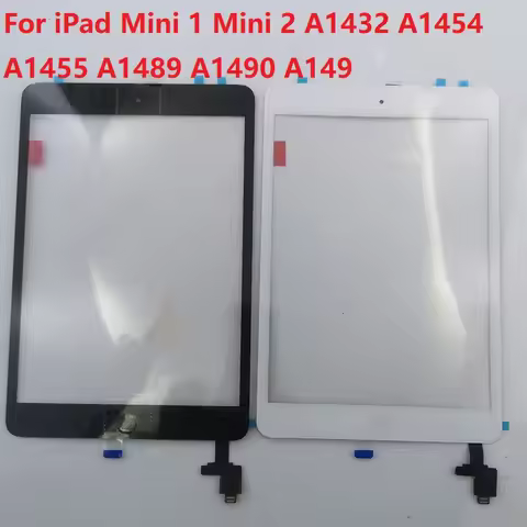 New For iPad Mini1 Mini 1 iPad Mini 2 Touch Screen A1432 A1454 A1455 A1489 A1490 Digitizer IC Cable 