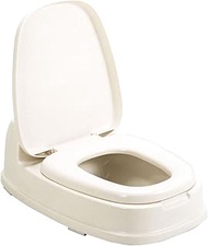 Shinki Synthetic Dragonfly Western-style Toilet Seat, Dual Use, Steps, For Japanese Style Toilets, B