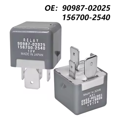 New 4 Pins 12V 80A Electronic Flasher Relay 90987-02025 156700-2540 Cars Air Conditioning Compressor