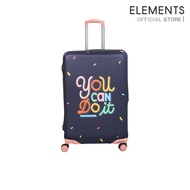 ELEMENTS Nylon Luggage Cover Waterproof Portable Roll-Up Removable And Easy To Wear. 28 Inches Can D