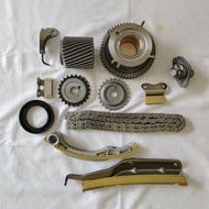 4m41 timing chain kit for mitsubishi pajero montero sport 3.2l engine me203085 me192230 kc-07-1 12pi