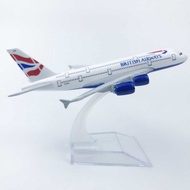 Alloy Airplane Model British A380 16CM Alloy Airplane Model Sales